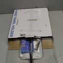 RUACQ T-Shape Hand Towel Holder Stand, 12inch Weighted Base Towel Rack, Countertop Towel Holder for Bathroom, 304 Stainless Steel, Heavy Duty (Brushed Nickel)