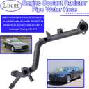 Engine Coolant Radiator Pipe Water Hose 06E121045AA 06E121045AJ 06E121045AK,Fit for Audi A6 Quattro A7 Quattro 2012-2015, S4 2013-2015, S5 2013-2017, SQ5 2014-2017 & Volkswagen Touareg 2011-2015