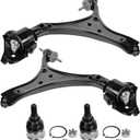 Front Lower Control Arm with Ball Joint Fit for Honda Accord 2013 2014 2015 2016 2017 all Models - 2 PCS Suspension Kit K642509 K642517