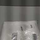 NICETOWN White Sheer Linen Curtains for Living Room, Rod Pocket & Back Tab Sweep to Floor Window Treatments Semi Sheer Drapes Privacy for Patio Door/Hall, 2 Panels, W52 x L95