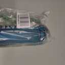 Water Bottle with Straw, 27oz Motivational Water Bottles with Time Marker to Drink, Tritan BPA Free, 750ml Sports Water Bottle with Carry Strap LeakProof for School Fitness Outdoor (1Pack) (Blue Sea)