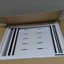 1 Pack Expandable Under Sink Organizers Storage With Upgrade Ball-Bearing Slide Tracks,2-Tier Pull Out Under Cabinet Organizer Height Adjustable,Not Suitable For Cabinets With Partitions In The Middle (White)