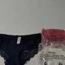 Curve Muse Women’s Plus Size Mid Waist Floral Lace Briefs Panties M