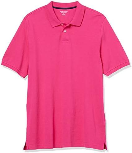 Amazon Essentials Men's Regular-Fit Cotton Pique Polo Shirt XS