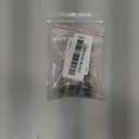 SHRJ 80Pcs Metal Insertion Pin Set Zipper Repair Kit Latch Slider Retainer, Zipper Sewing Accessories Open-End Bottom Top Stops for Jacket, Coat, Backpack, Handbag, Jeans, 4 Sizes