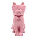 Holiday Home Sitting Cat Decor Pink 8.7in 2 Pack