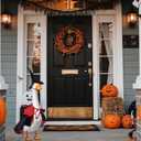 Halloween Goose Outfit, Spooky Clothes Set for 23 Inch Porch Goose Decor Funny Outdoor Garden Lawn Yard Patio Statue Art (Vampire Style)