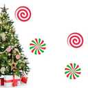 Christmas Tree Decorations, 24 PCS Wood Christmas Tree Hanging Ornament Holiday Xmas Ornaments Xmas Decorations Decor Home Indoors