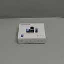 PQRQP 3 in 1 Microphone for iPhone/Android/Camera, Wireless Microphones, 328ft Transmission, 18H Battery Life, Mini Microphone for Record Interview, Vlogs, Tiktok (Ebony Black)