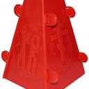 Red Russian Pascha Easter Xb Plastic Cheese Mold 6,3 inch Tall 1 KG