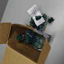 3 Sets Christmas Lights, 150 Count 33 FT Each Mini String Lights, Clear Green Wire Fairy Light, 120V UL Certified Connectable Xmas Tree Light for Holiday Patio Party Outdoor Decoration, Warm White