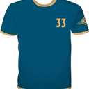 Lucy 33 T Shirt Lucy Blue Short Sleeve Shirt 3D Print Unisex Novelty Shirt (S)