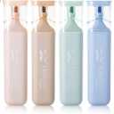 Mr. Pen- Highlighters Pastel Assorted Colors for Books, 6 Pack, Morandi Colors, Chisel Tip