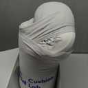 C CUSHION LAB Deep Sleep Pillow, Patented Ergonomic Contour Design for Side & Back Sleepers, Orthopedic Cervical Shape Gently Cradles Head & Provides Neck Support & Shoulder Pain Relief - Calm Grey