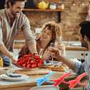 2 x 6PCS Crawfish Peeler, Crawfish Shucker,Crawfish Sheller Tool,Crawfish Tail Shucker, Crawfish Peeler Tool for Protecting Nails And Keeping Fingers Clean