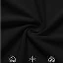 ZESICA Women's 2026 Spring Long Sleeve Bodycon Dress Mock Neck Wedding Guest Cocktail Party Long Midi Dresses (Black, S)