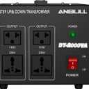 Anbull Voltage Converter 2000 Watt Voltage Transformer, 220V / 230V / 240 Volt to 110V / 120 Volt or 110V / 120 Volt to 220V / 230V / 240 Volt, Heavy Duty Step Up & Down Transformer Converter