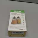 Haakaa Yummy Pouch Reusable Baby Food Pouch, Baby Food Storage Kids Squeezable Pouch, Washable Freezer - Make Homemade Organic Food for Babies/Toddlers, 4oz, 2 Pack,6m+ (Grey)