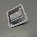 MIRRORVANA Fogless Shower Mirror with 360° Suction Cup - Anti Fog & Mist Free Shatterproof Shaving Mirror for Bathroom - 16cm x 16cm (Pure White)