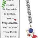 3 x to Friend Bookmarks for Women Men Best Friend Birthday Graduation Farewell Gifts True Friendship Appreciate Engraved Quote Bookmark Personalized Book Lover Christmas New Year Cute Astronaut Keepsakes