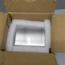 CiaoHER 2in Thickness Solid Acrylic Cube Display Block Clear Polished Pedestal Stand Riser Solid Base 2" x 3" x 9", 1 Pack