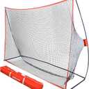 GoSports Golf Practice Hitting Net - Choose Between Huge 10 x 7 ft or 7 x 7 ft Nets - Personal Driving Range for Indoor or Outdoor Use - Designed by Golfers for Golfers