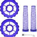 Filter Replacements for dy.son DC40, 2 Post-Motor & Pre-Motor Filters for DC42, Total Clean, UP16 Animal, UP19 Ball Multi Floor 2 Vacuum, Compare Part 923587-02 & 922676-01