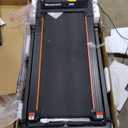 Treadmill with Incline, 3 in 1 Under Desk Treadmill Walking Pad with Removable Desk Workstation 3.5HP Foldable Compact Walking Treadmills for Home Small Office with Wristband Remote Control