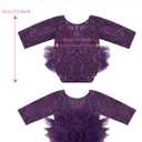 ForBaysy Newborn Photography Props Newborn Lace Romper Set with Matching Headband – Infant Baby Girl Outfit for Photoshoot