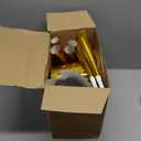 Shappy 100 Pcs New Years Eve Party Supplies 2026 New Year's Eve Party Kit 10 Top Hat 40 Tiara 50 Noisemaker Decor (Gold)