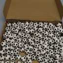 Deekin 200 Pieces Baseball Bouncy Balls Bulk 0.98'' Mini Rubber Bouncing Balls Sports Party Favors for Kids Fillers (Soccer)