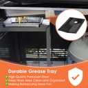 91354 Grease Tray for Weber Spirit 310 and 320 Series Grills with Side Control Panel, Drip Pan Tray for Weber Spirit E-310 E-320 (Made in 2009 and 2012), Grease Tray for Weber 91354 Parts