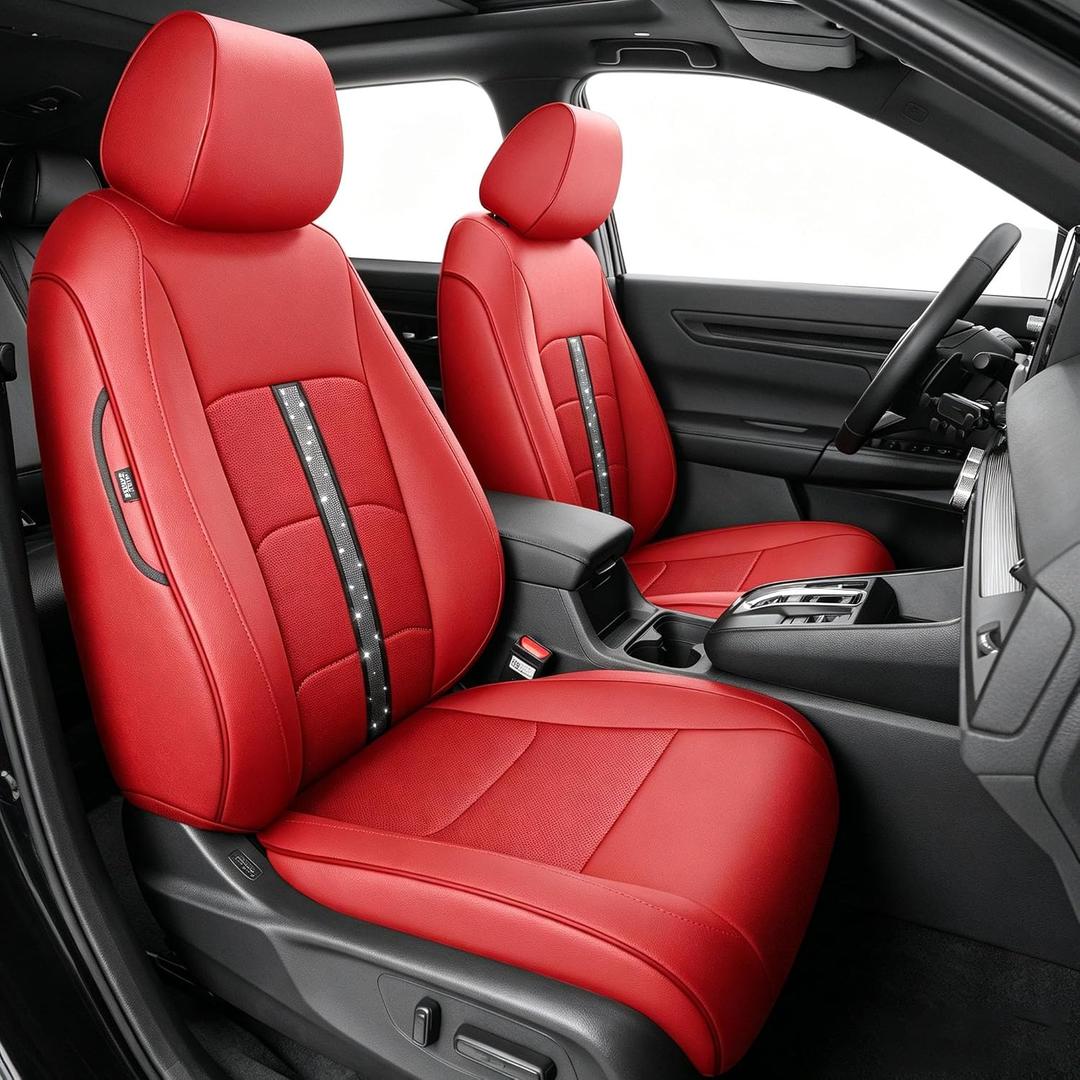 AOMSAZTO Custom Fit Bling Diamond Seat Covers for Honda CRV 2023-2027