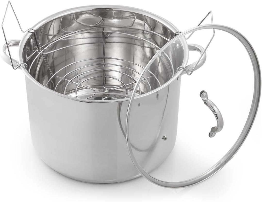 PrepNCook by McSunley 21.5Qt Stainless Steel Water Bath Canner