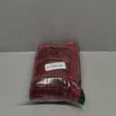 Woman's V Neck Sweater Burgundy L