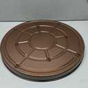 20 inch Plant Saucer Rolling Metal Extra Large Plant Caddy, 550 Lb Capacity