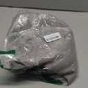 H.VERSAILTEX Blackout Tie Up Curtain Thermal Insulated Curtain Bathroom Curtains Dove Gray Tie Up Shade for Small Window (Rod Pocket Panel, 42 inches W x 63 inches L, Set of 1)