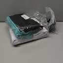 USHMA Inflatable Toddler Travel Bed, Portable Toddler Bed | Kids Air Mattress with Sides | Reversible 2 Colors Kids Blow Up Mattress -Mint Green & Pink