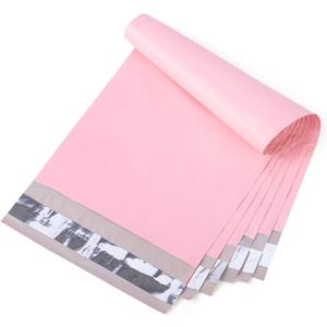 Metronic Poly Mailers 6x9 - 200 Pack, Strong Adhesive Envelopes for Clothing, Waterproof Poly Bags for Shipping, Light Pink Metronic Poly Mailers 6x9 - 200 Pack, Strong Adhesive Envelopes for Clothing, Waterproof Poly Bags for Shipping, Light Pink