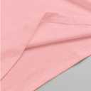 Women's Heart Patchwork Lemon Fruit Printed Summer T Shirt Short Sleeve Crewneck Graphic Tees Tops (Pink, M)