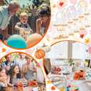 Sweetude 24 Pcs a Little Pumpkin Is on the Way Baby Shower Party Favors Bags Transparent PVC Pumpkin Gift Goodie Snacks Treat Candy Favors Bags for Fall Baby Shower Birthday Party Supplies