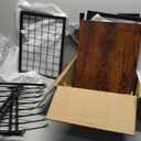 TC-HOMENY Power Tool Organizer Cart with Charging Power Strip, 28 Drill Tool Garage large Storage Racks with Wheels, Heavy Duty Tools Organizer Station, Festive Gifts for Men Dads