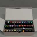 beetles Gel Polish Christmas Gel Nail Polish Set 32 Winter Colors with Base Top Coat Burgundy Red Blue Purple Brown Orange Green Pink Black White Uv LED Lamp Nails Gifts for Women Fingertip Palette