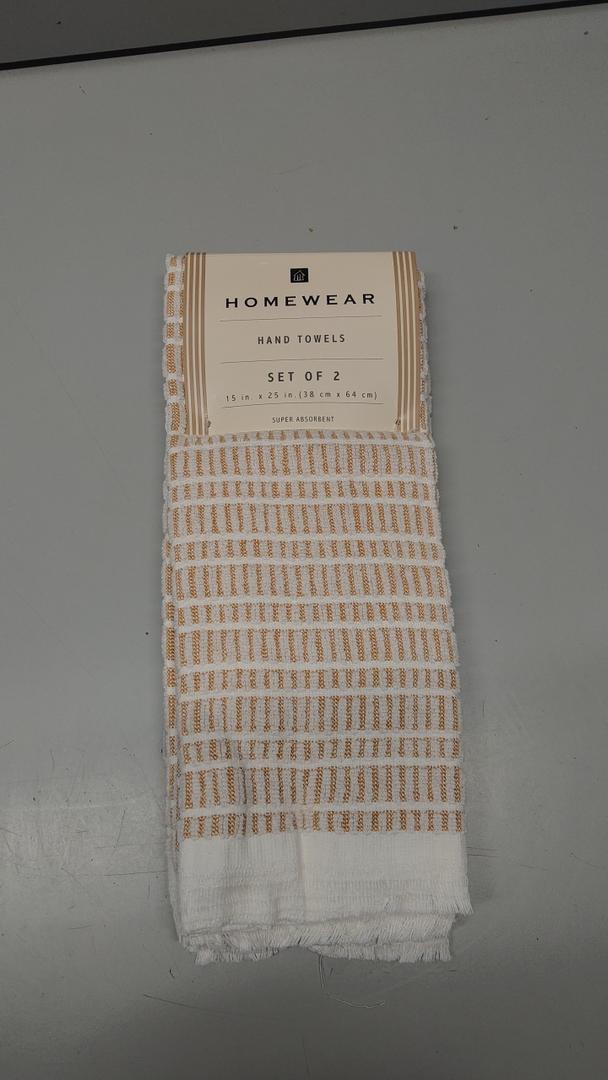 Home Wear Hand Towels Set of 2 15x25