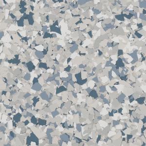 9 Kg / 20 lb 1/4" Epoxy Floor Flakes Decorative Color Chips for Garage, Basement & Concrete Floors (Tidalwave)