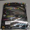 3 x 10 Packs First Day of School Sign, 12" X 10" Back to School Sign, Double-Sided Paper Chalkboard First and Last Day of Schools, Reusable Photo Prop for Kindergarten Preschool Kids with 6 Liquid Chalk