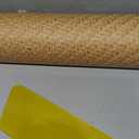 Haimin Fabric Wallpaper Textured Contact Paper (24in X 393in) Grasscloth Peel and Stick Faux Linen Wall Paper Self Adhesive Vinyl Wallpaper (Tan)