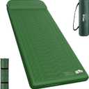 HiiPeak Memory Sleeping Pad, Compact Thick Foam Sleeping Mats with Pillow, 9.5 R-Value Insulated Camping Mattress Pad, Easy Inflate & Deflate, Inflatable Sleep Mat for Backpacking Hiking Car Tent