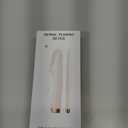 Dermaplane-razor for Women Face,Sonic Dermaplane,Sonic Dermaplaning Tool,Face Shaver Facial Hair Removal & Peach Fuzz Romover + 12 Blades (White With Gold Accent)