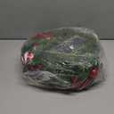 Christmas Garland with Lights, 6 Ft Real Touch Winter Pine Garland, Green Artificial Greenery Garland for Table, Stairs, Door, Christmas Decor for Home Wedding Fireplace Party